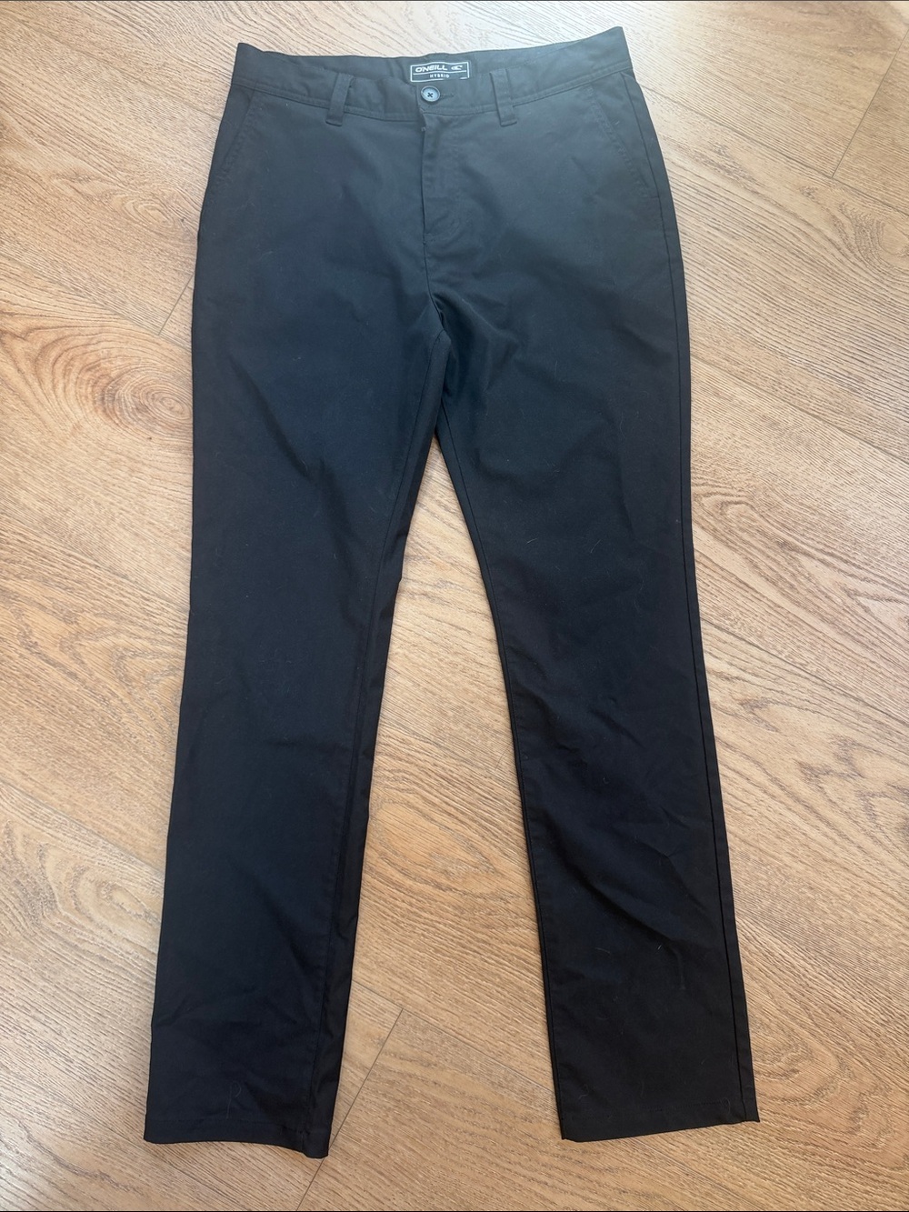 O'Neill Black Men's Slim Straight Chinos